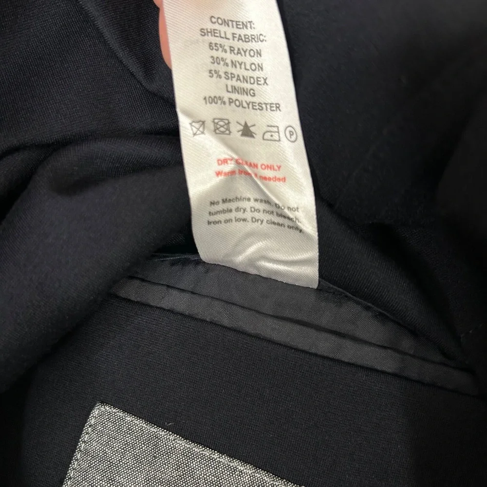 7Diamonds Men's‎ L Connor Fit Stretch Blazer Suit Jacket Navy Large
